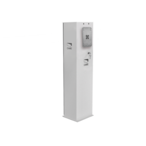 Barrera vehicular CAME / G3750 / Gabinete color blanco / sin accesorios - Imagen 2