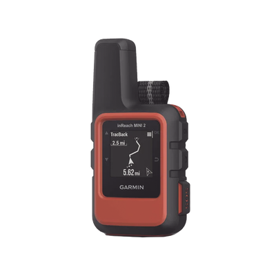 Navegador satelital InReach Mini 2 color naranja, con cobertura global mediante la red Iridium, cuenta con botón de emergencia, batería para hasta 50 horas, GPS y brujula. - Imagen 4