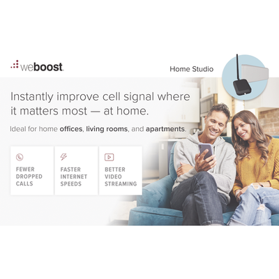 KIT de Amplificador de Señal Celular Home Studio/ Datos 2G, 3G, 4G / Llamadas / Mejora la señal para cubrir una habitación, casa pequeña o departamento. - Imagen 2