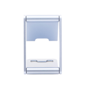 Soporte para Teléfono Celular de Aluminio / Angulo Ajustable / Amplia Compatibilidad con dispositivos de 4.7'' a 7.9'' / Antideslizante / Antiarañazos / Plegable / Color Azul - Imagen 7