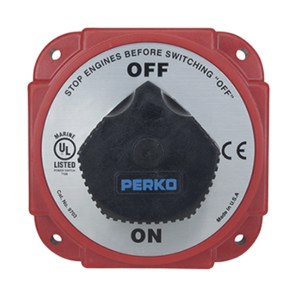 Switch Selector de Batería y Alternador On / Off de Servicio pesado,  para Sistemas Eléctricos Marinos