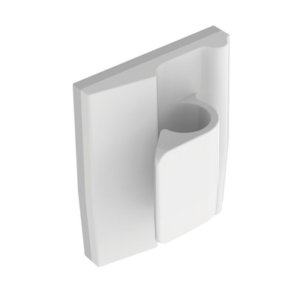 Clip de Nylon 6.6 con Adhesivo, Para Cables de Hasta 9.7 mm de Diámetro, Uso Interior, Color Natural, Paquete de 100pz - Imagen 4