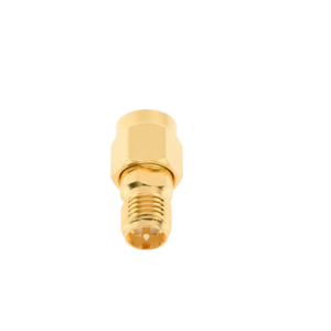 Adaptador en Línea, de Conector SMA Macho a SMA Hembra Inverso, Oro/ Oro/ Teflón. - Imagen 3