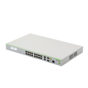 Switch PoE+ Administrable CentreCOM FS980M, Capa 3 de 16 Puertos 10/100 Mbps + 2 puertos RJ45 Gigabit/SFP Combo, 250W - Imagen 2