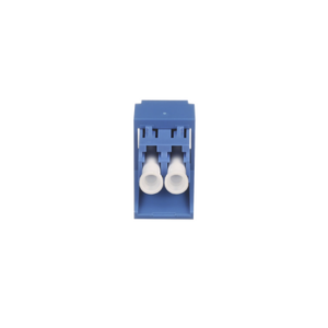 Módulo Acoplador LC Duplex, para Fibra Óptica Monomodo OS1/OS2, Tipo Mini-Com, Color Azul - Imagen 4