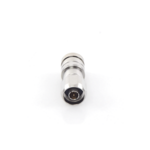 Conector N Macho de Compresion, en linea para LMR-400, CNT-400, RG-8/U, RF-400, Plata/Oro/Teflón. - Imagen 2