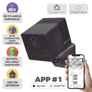 Mini Cámara IP Inalámbrica Con Batería Recargable (Cero Cables) / 2 Megapíxel  / Uso en Interior / Grabación en la Nube / Base Magnética Para Adherirla a Superficies Metálicas - Imagen 5