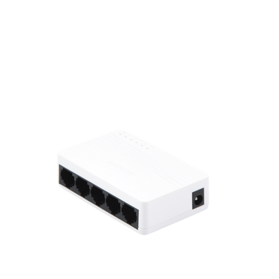 Switch No Administrable de 5 Puertos para Escritorio / Fast Ethernet 10 / 100 Mbps / Diseño Compacto y Estetico - Imagen 4