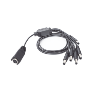 Cable con 5 Vías para Alimentar 4 Cámaras TURBOHD y DVR TURBOHD epcom / HIKVISION - Imagen 2