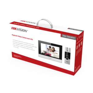 Kit de Videoportero Analógico de Plastico / IP a 4 Hilos con Función de Llamada a App Hik-Connect / Monitor se Conecta a Internet por Cable o WiFi y por 4 Hilos al Frente de Calle / Expandible a Mas Equipos - Imagen 4