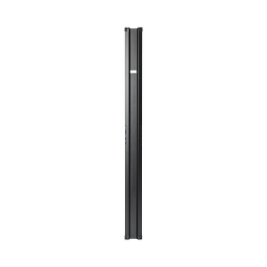 Organizador Vertical CableTek, Doble (Frontal y Posterior), Para Rack Abierto de 45 Unidades, 6 in de Ancho, Color Negro
