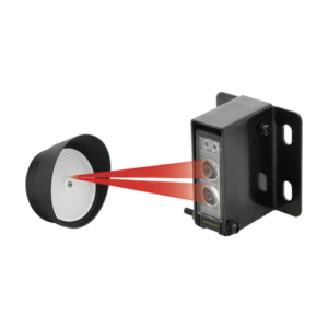 Sensor de Haz Fotoeléctrico Reflectante – Cumple con ETL UL325,  con alcance dehasta 14 metros.