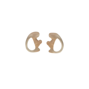 Auricular de oido abierto transparente hipoalergenico mediano