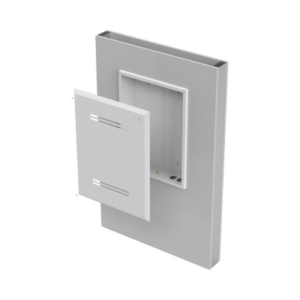 Gabinete de Medios de 19 Pulgadas de alto, para Empotrar en Pared (360 x 478 x 95 mm). - Imagen 6