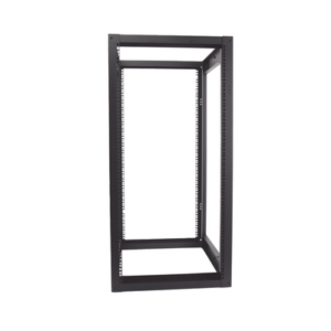 Rack Estándar 19" de 4 Postes, Acero, 24 Unidades, Profundidad Ajustable. - Imagen 5