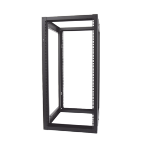 Rack Estándar 19" de 4 Postes, Acero, 24 Unidades, Profundidad Ajustable. - Imagen 3