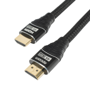 Cable HDMI de 3m | Alta Definición | Longitud | Version 2.0 | Alta velocidad 18Gbps | 4K@60Hz | Conectores Chapados en Oro | Tipo Redondo