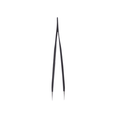 Pinzas Antiestáticas Inoxidable con Pintura Antiestática. Mango Ancho, Punta Afilada. - Imagen 3