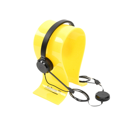 Jabra Evolve 30 Duo con conexión USB / 3.5mm, micrófono con cancelación de ruido y controlador en el cable con botones e indicadores LED (5399-829-309) - Imagen 6