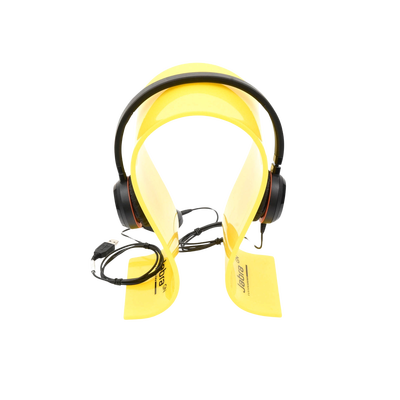 Jabra Evolve 30 Duo con conexión USB / 3.5mm, micrófono con cancelación de ruido y controlador en el cable con botones e indicadores LED (5399-829-309) - Imagen 7