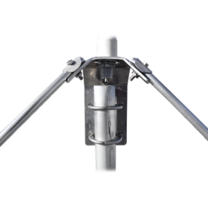 Antena Base VHF, de Aluminio/Fibra de Vidrio , Rango de Frecuencia 148-174 MHz, 3dB de Ganancia - Imagen 4