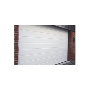 Puerta de Garage de Alta Calidad / Linea Central / Color Blanco 9X8 pies,  AISLADA, Estilo Americana. - Imagen 2