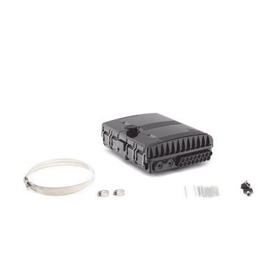 Cierre de Empalme para 24 fusiones de fibra óptica, Interior/Exterior, con 8 acopladores SC/APC y splitter 1x8 SC/APC Incluido, IP65 - Imagen 7