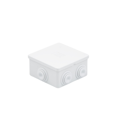 Caja de derivación de PVC Auto-Extinguible con 10 entradas, tapa y tornillo de media vuelta de 1/4", 150x110x70 mm (5.9 x 4.3 x 2.7 in), Para Exterior (IP55) - Imagen 4