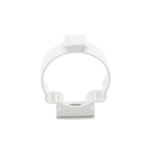 Soporte de collar (Abrazadera), PVC Auto-extinguible, cerrado para tubería de 40 mm - Imagen 2