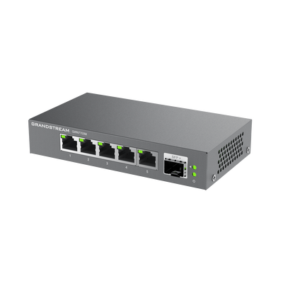 Switches de red Multi-Gigabit de 2.5G No Administrable / 5 Puertos RJ45 de 100/1000/2500Mbps / 1 puerto de fibra SFP+ - Imagen 3