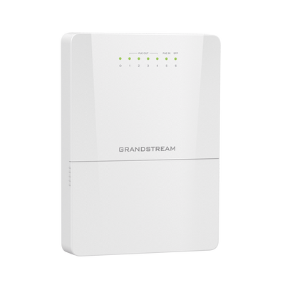 Switch PoE Lite administrable para exteriores de 6 puertos (5GE+1SFP) / Clasificación IP66 a prueba de polvo y agua - Imagen 2