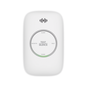 (HikFire) Detector de Gas Natural Metano (CH4) / Alarma Temprana / Salida para cierre de Válvula y/o  activación de Ventilador / Protección IP30 / Alarma de 70dB a 115dB a 1 metro de distancia