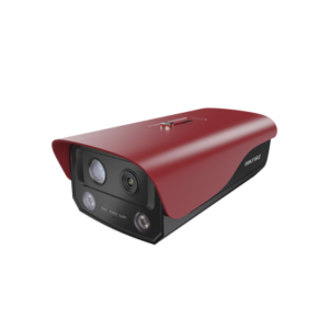 (HikFire) Cámara IP de Detección Térmica de Incendios / Detección de Llamas y Temperaturas Anormales / 4 Megapíxel (Lente Óptico) + 1 Megapíxel (Lente Térmico) / Compatible con Hik-Connect