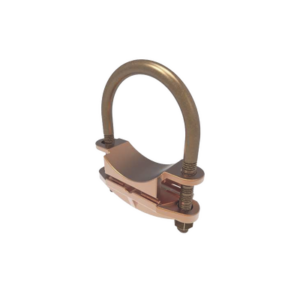Conector Mecánico para Cable Calibre 4 a 2/0 AWG / Paralelo o 90° Grados a Tubo de 1 1/4" o Varilla  de 1 3/8" - 1 1/2". - Imagen 2