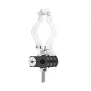 KIT de Un Sujetador de plástico para dos cables de 6 a 8 mm con todo y hardware de instalación en tubos de 1 1/4 in - Imagen 2