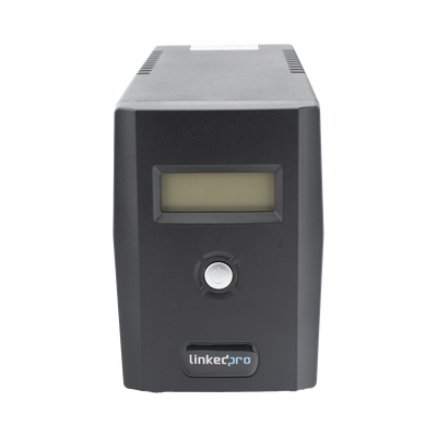 UPS 600VA/360 W Pantalla LCD / Línea Interactiva 120Vca / 6 tomas 5-15R (4 Respaldadas) / Regulación de Voltaje / Protección RJ45 - Imagen 3