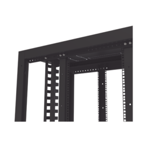 Gabinete Profesional para Telecomunicaciones de 24UR, 600 mm de Ancho x 1000 mm de Profundidad, Se envía el Gabinete Armado. - Imagen 3
