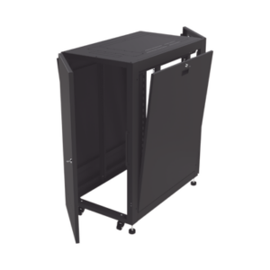 Gabinete Profesional para Telecomunicaciones de 24UR, 600 mm de Ancho x 1000 mm de Profundidad, Se envía el Gabinete Armado. - Imagen 6