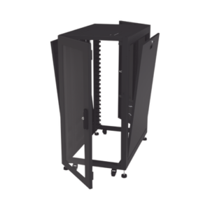 Gabinete Profesional para Telecomunicaciones de 24UR, 600 mm de Ancho x 1000 mm de Profundidad, Se envía el Gabinete Armado. - Imagen 11