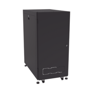 Gabinete Profesional para Telecomunicaciones de 24UR, 600 mm de Ancho x 1000 mm de Profundidad, Se envía el Gabinete Armado. - Imagen 2