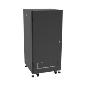 Gabinete Profesional para Telecomunicaciones de 19in, Instalación a Piso, 24UR, 600 mm Profundidad, Se envía el Gabinete Armado. - Imagen 2