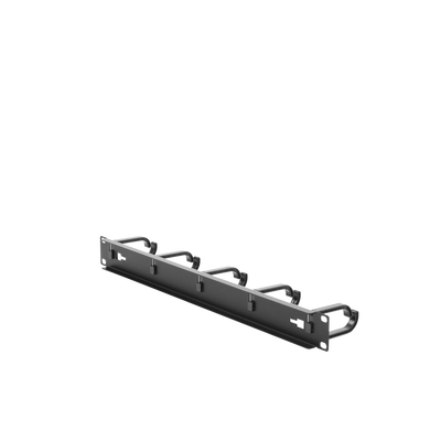 Organizador de Cables con 5 anillos, 1U, 19" Color negro - Imagen 2