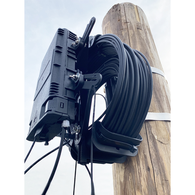 Bracket para Montaje de Caja de Empalme a Raqueta LP-CSS - Imagen 6