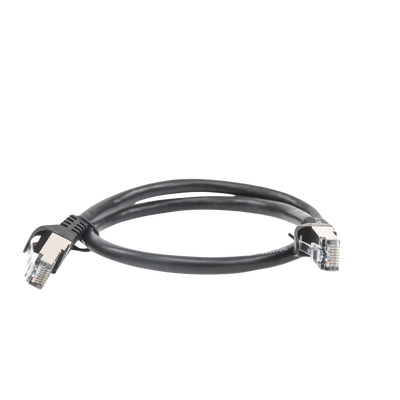 Cable de parcheo FTP Cat6 - 0.5 m - negro - Imagen 2