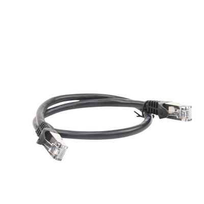 Cable de parcheo FTP Cat6 - 0.5 m - negro - Imagen 3