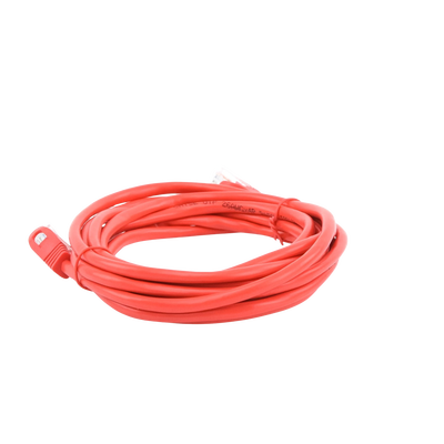 Cable de Parcheo UTP Cat5e - 3.0m. - Rojo - Imagen 2