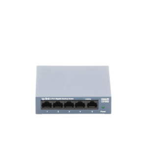 Switch de escritorio Gigabit de 5 puertos 10/100/1000Mbps, carcasa metálica - Imagen 3