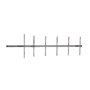 Antena Yagi Direccional para Base, 150-174 MHz, 10.2 dB de ganancia, 6 elementos, 250 Watt.