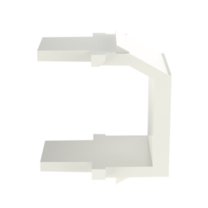 Módulo de tapa ciega (Inserto Ciego), Tipo Keystone, Color Blanco Mate, 1 Pieza - Imagen 4