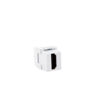 Módulo Acoplador HDMI 2.0, Hembra a Hembra Tipo-A, Categoría 2, Keystone, Color Blanco - Imagen 2